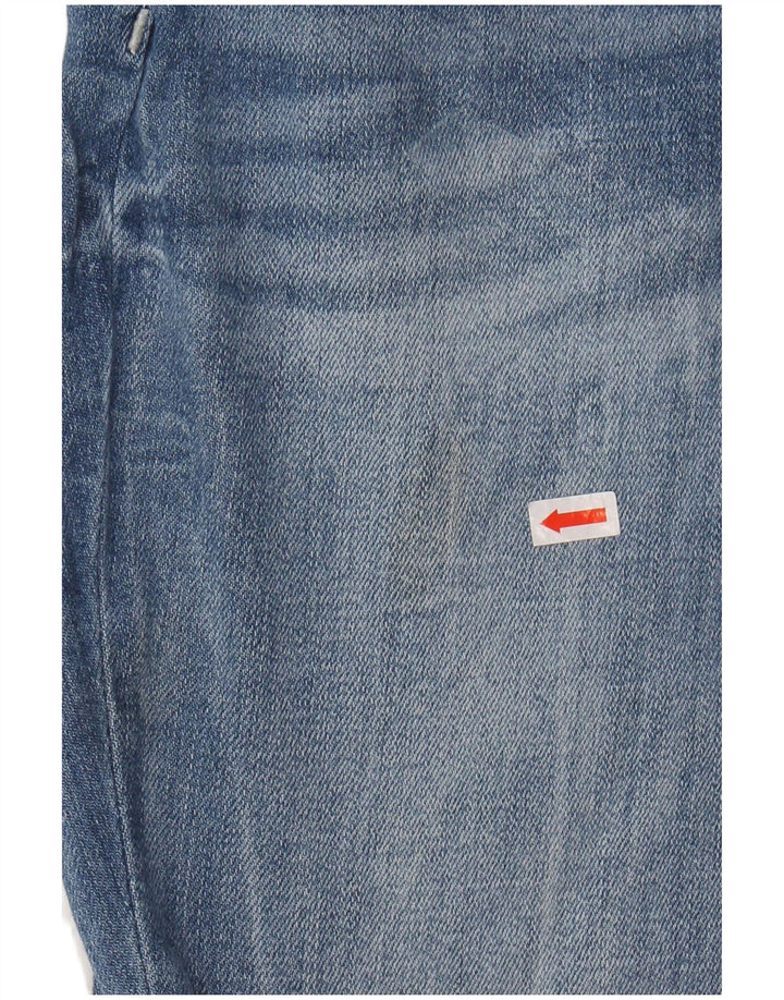 Женские рваные джинсы скинни BKE Payton со средней посадкой W29 L26, синий хлопок