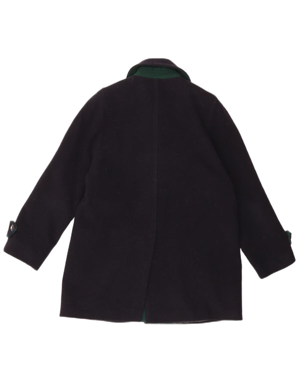 DORENE Женское пальто UK 12, средний темно-синий, шерсть