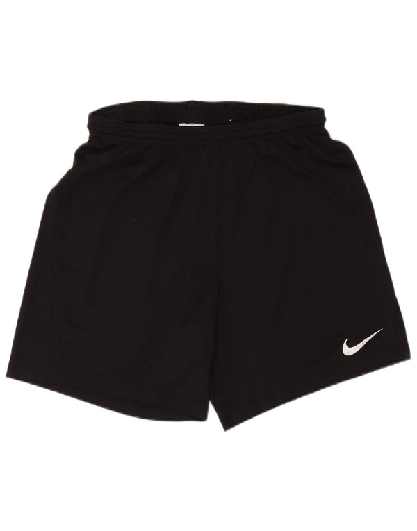 Спортивные шорты Nike Dri Fit для мальчиков 13–14 лет, XL, черный полиэстер