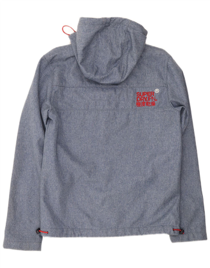 Мужская ветровка с рисунком Superdry Windtrekker UK 38, средний синий