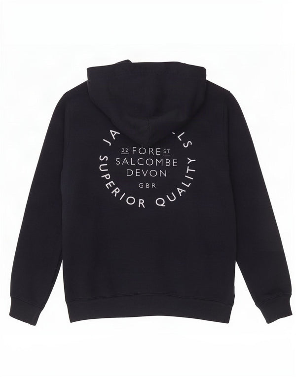 Женский джемпер с капюшоном Jack Wills UK 10, темно-синий, хлопковый, маленький размер