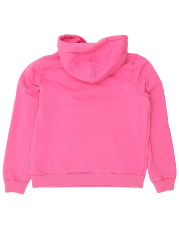 Женский джемпер с капюшоном Jack Wills UK 14, большой розовый хлопок