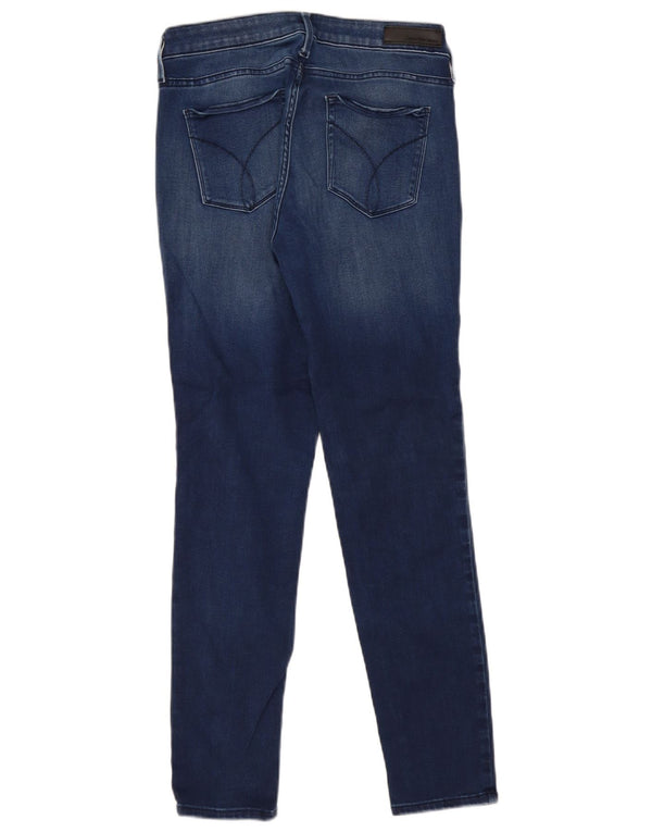 Женские леггинсы скинни Calvin Klein W30 L30, синий хлопок