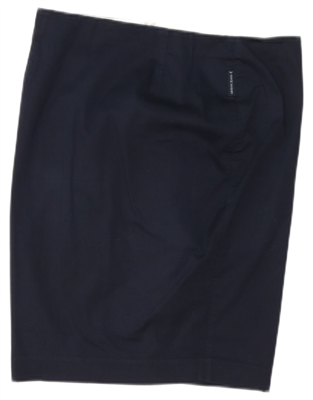 Женская прямая юбка Armani EU 40 Medium W30 Темно-синяя, хлопок