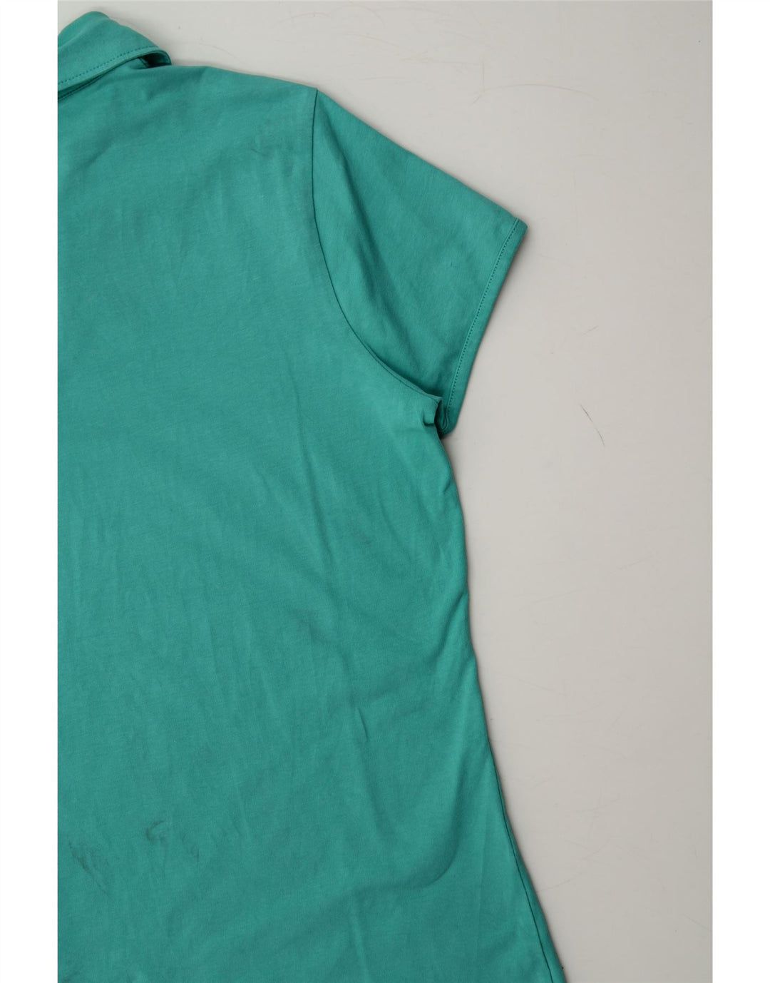 LOTTO Womens Polo Shirt UK 14 Large Turquoise Vintage Lotto and Second-Hand Lotto from Messina Hembry 