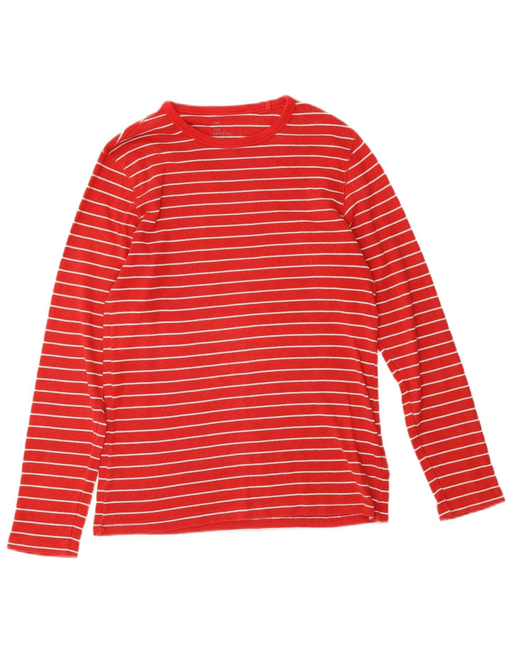 Мужской топ Gap из хлопка с длинным рукавом XS в красную полоску
