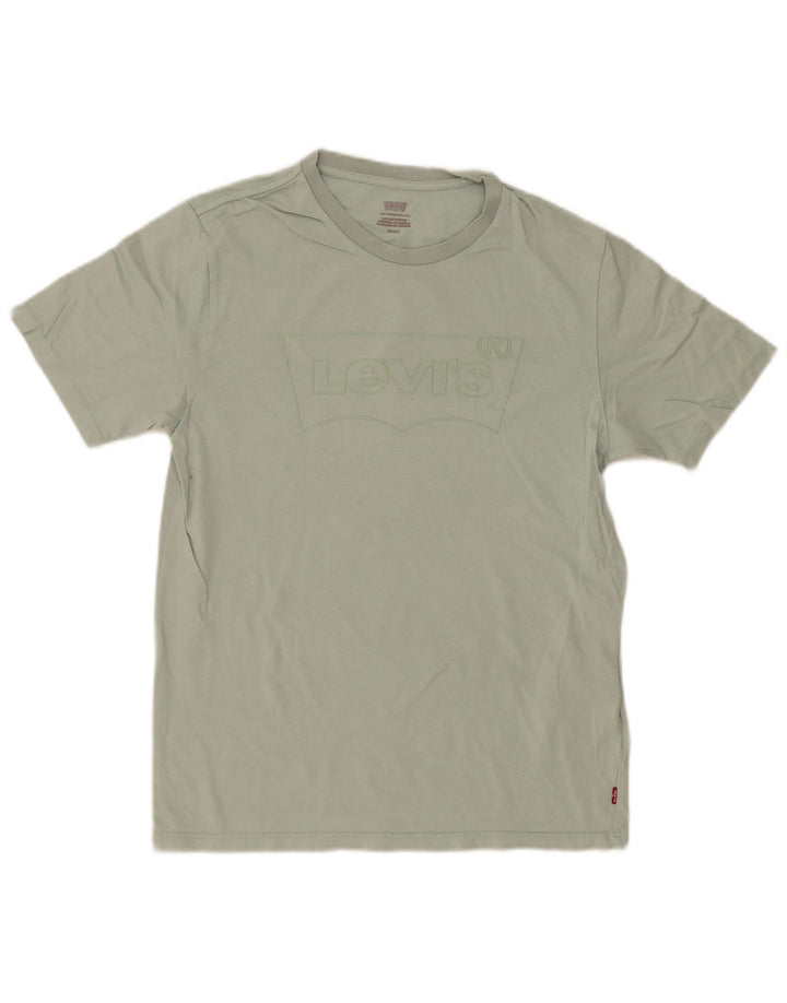 Женская футболка с рисунком Levi's Top UK 10, маленький цвет хаки