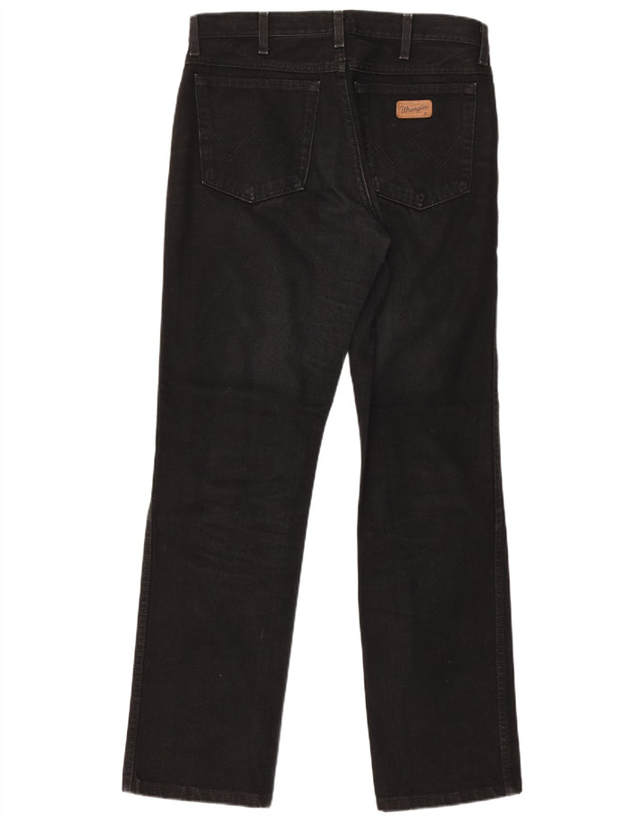 Женские прямые джинсы Wrangler Texas W33 L32, черный хлопок