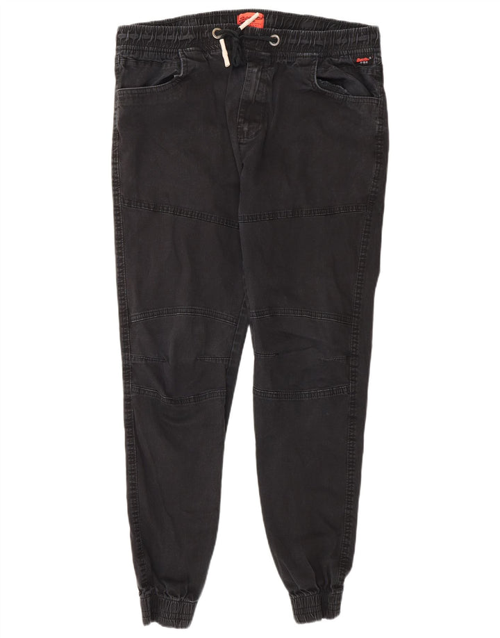 Мужские брюки-джоггеры Superdry W36 L30 Серые, хлопок
