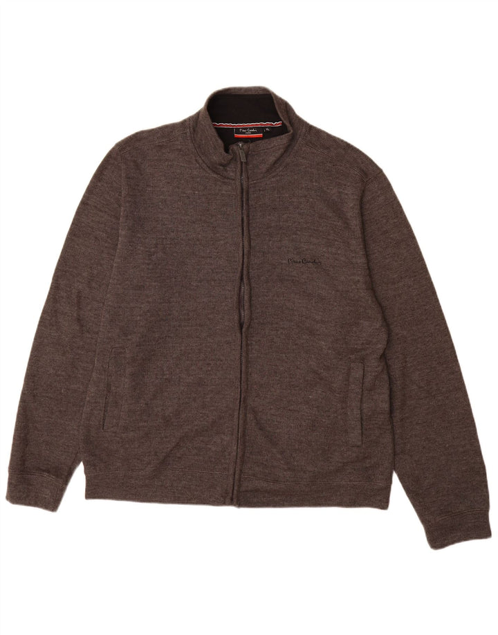Мужской кардиган Pierre Cardin XL, серый хлопок