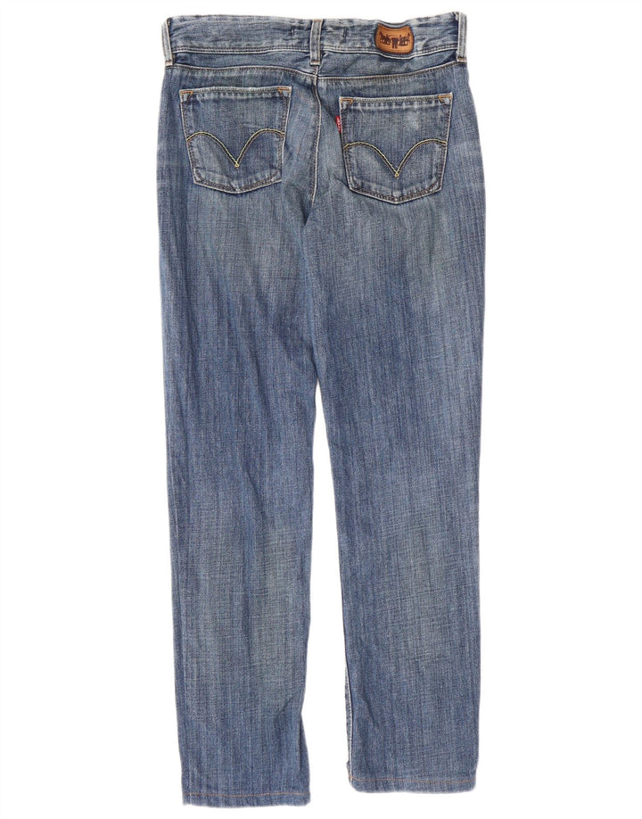 Женские прямые джинсы LEVI'S 507 W27 L27 синие, хлопок