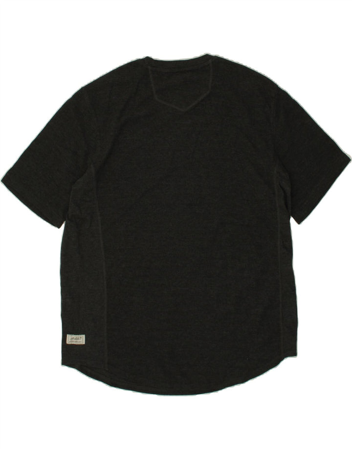EDDIE BAUER Mens T-Shirt Top Large Grey Cotton Vintage Eddie Bauer and Second-Hand Eddie Bauer from Messina Hembry 