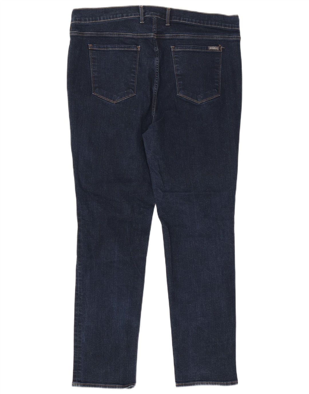 Женские прямые джинсы Eddie Bauer с высокой посадкой США 20 3XL W40 L30 Темно-синие