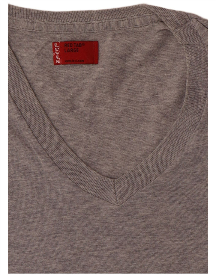 Мужская футболка LEVI'S, большая, серая