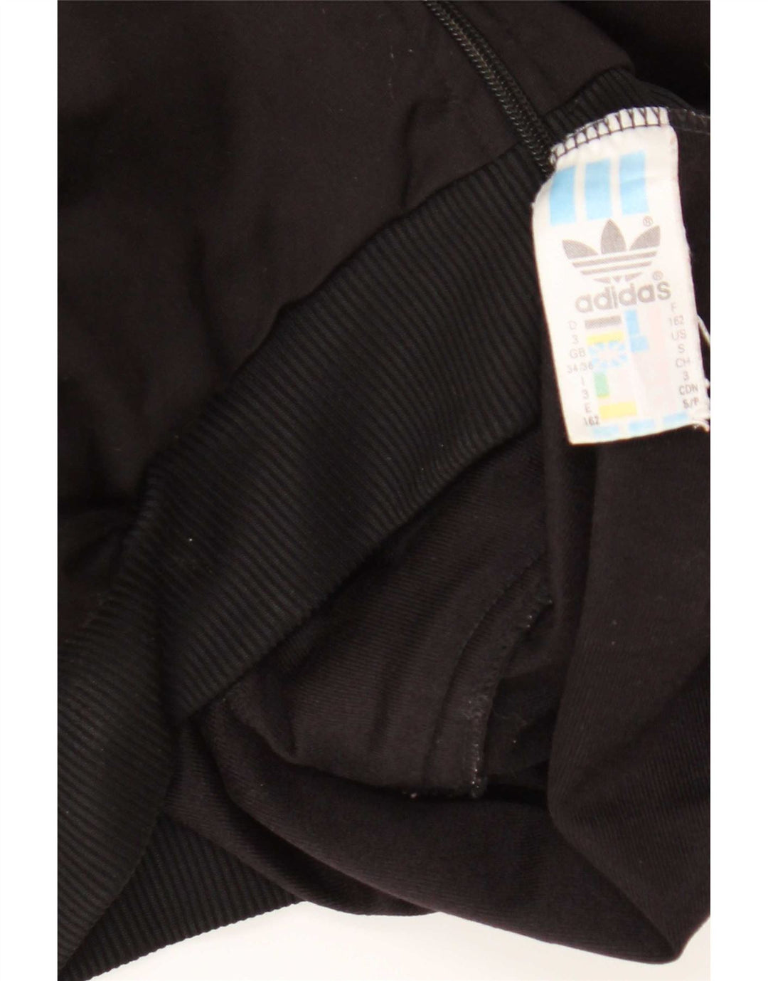 Мужская спортивная куртка Adidas UK 34/36, маленький черный полиэстер