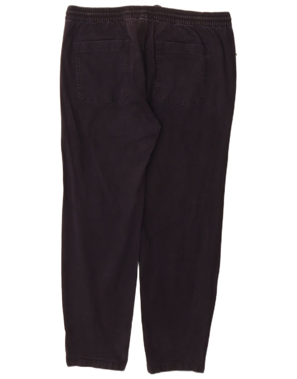 Мужские брюки-чиносы Marks & Spencer, большие W36 L29, темно-синие, хлопковые