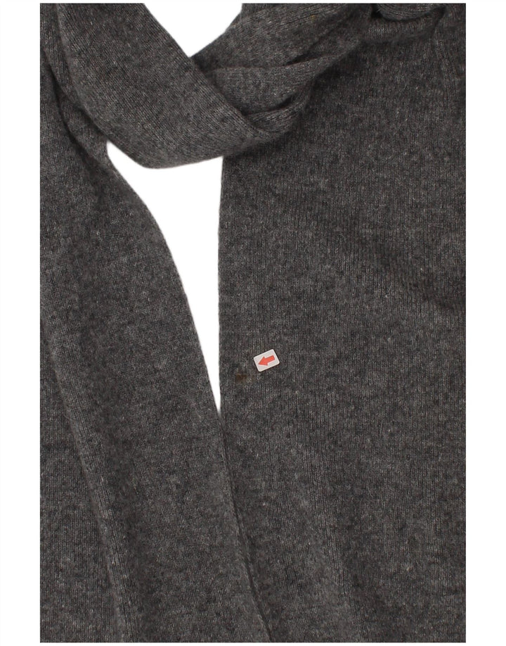 Мужской прямоугольный шарф Benetton, один размер, серый классический