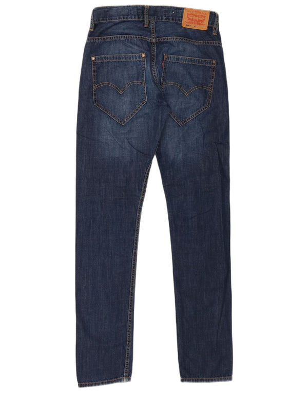 Джинсы Levi's Boys 508 Regular зауженные на 15–16 лет W28 L31 Темно-синие, хлопок
