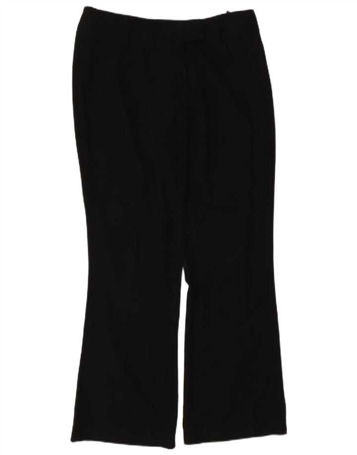 Женские повседневные брюки Marks & Spencer Bootcut UK 12 Medium W30 L29, черные