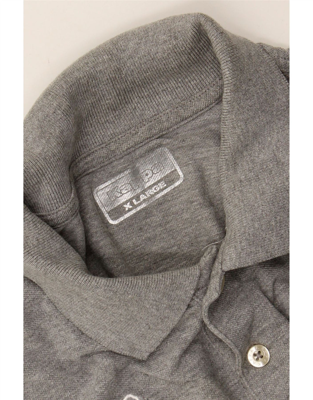 KAPPA Mens Polo Shirt XL Grey Vintage Kappa and Second-Hand Kappa from Messina Hembry 