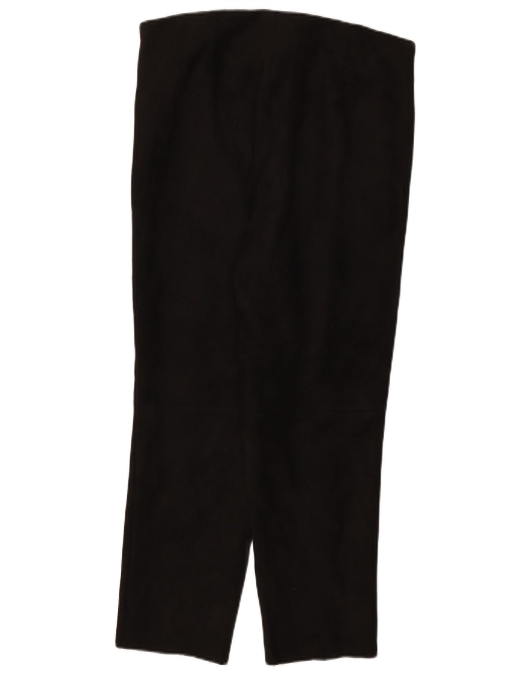 Женские узкие укороченные брюки Zara 2XL W34 L26, черные, полиэстер