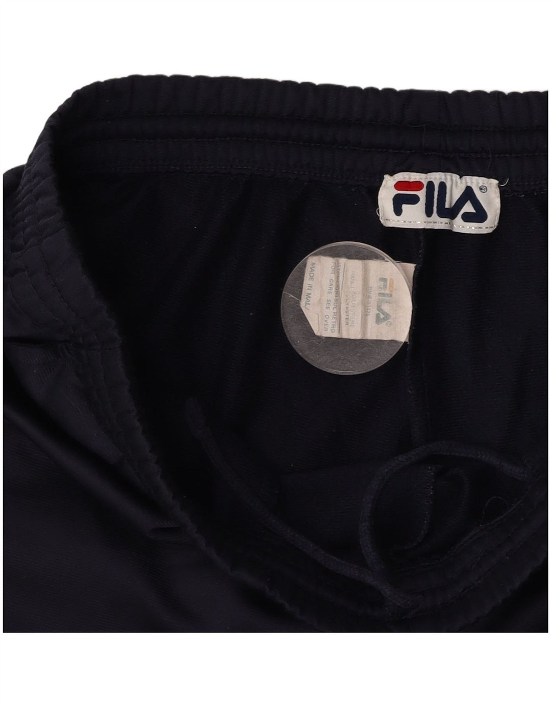 Мужские спортивные брюки FILA, большие темно-синие, полиэстер