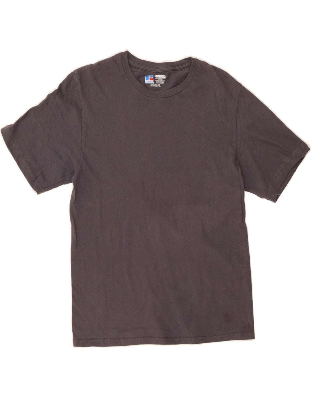RUSSELL ATHLETIC Mens T-Shirt Top Small Grey Cotton Vintage Russell Athletic and Second-Hand Russell Athletic from Messina Hembry 