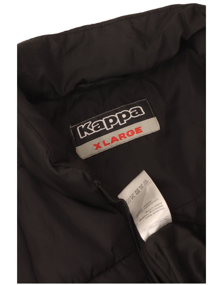Женский утепленный жилет Kappa UK 18 XL, черный полиэстер