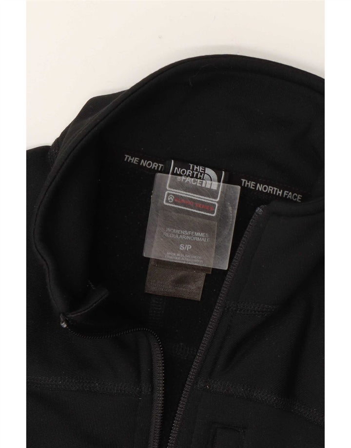 Женский пуловер с воротником на молнии The North Face, топ UK 10, маленький черный