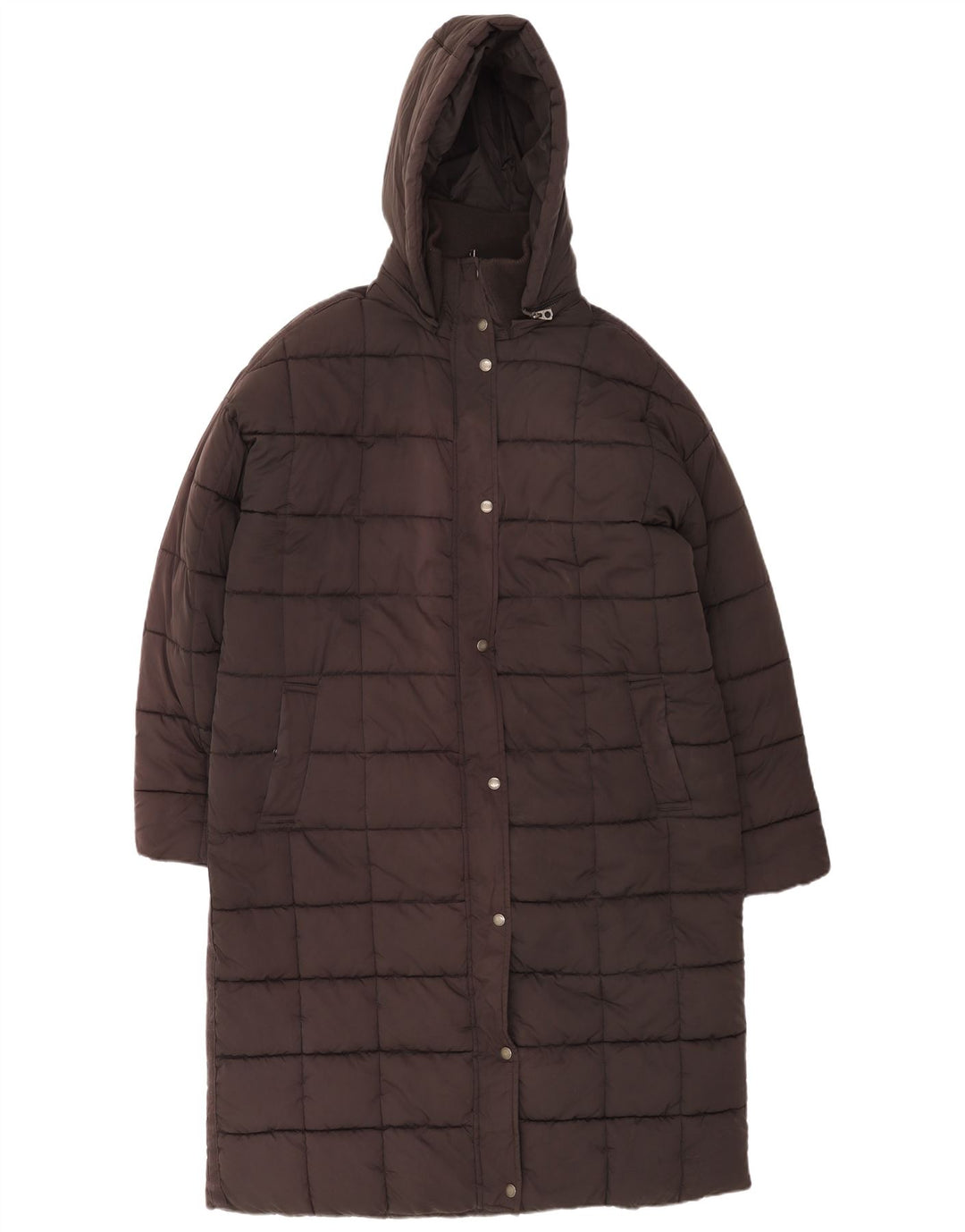 Женское стеганое пальто с капюшоном Fat Face UK 18 XL, черный полиэстер