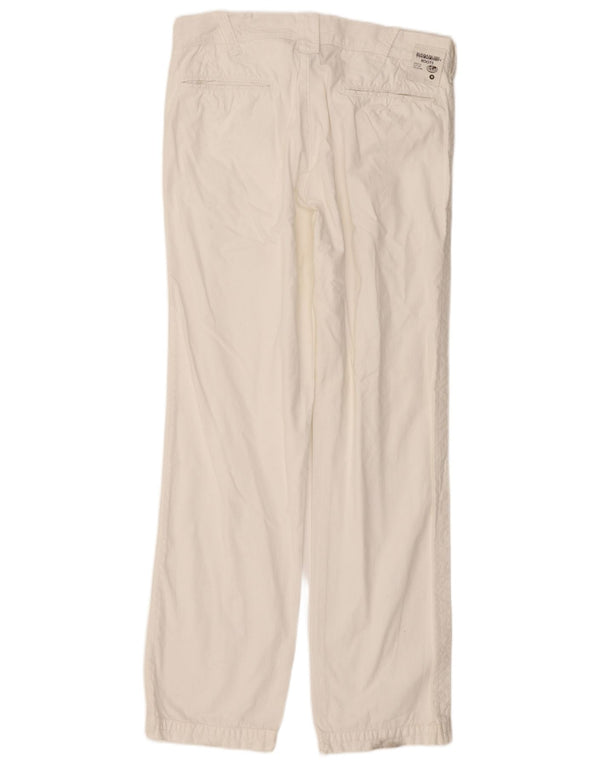 Мужские прямые брюки-чинос Napapijri W34 L34, белый хлопок