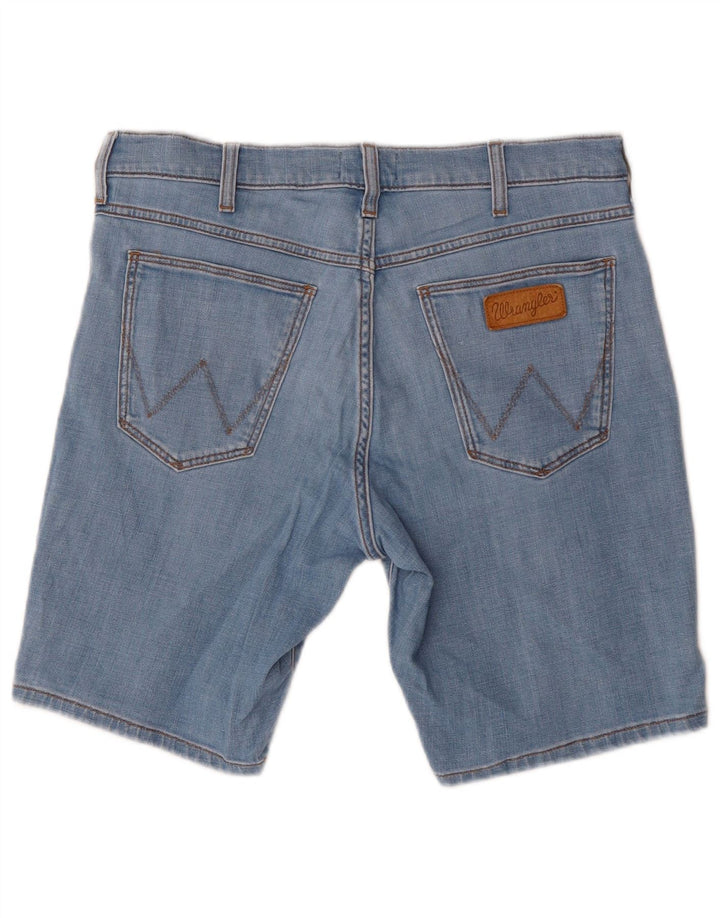 Мужские джинсовые шорты Wrangler W32, средний синий хлопок, хлопок