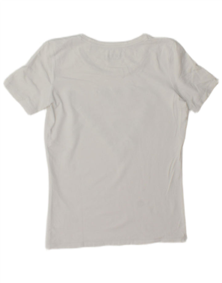 Женская футболка с рисунком Guess Top UK 12, средний белый