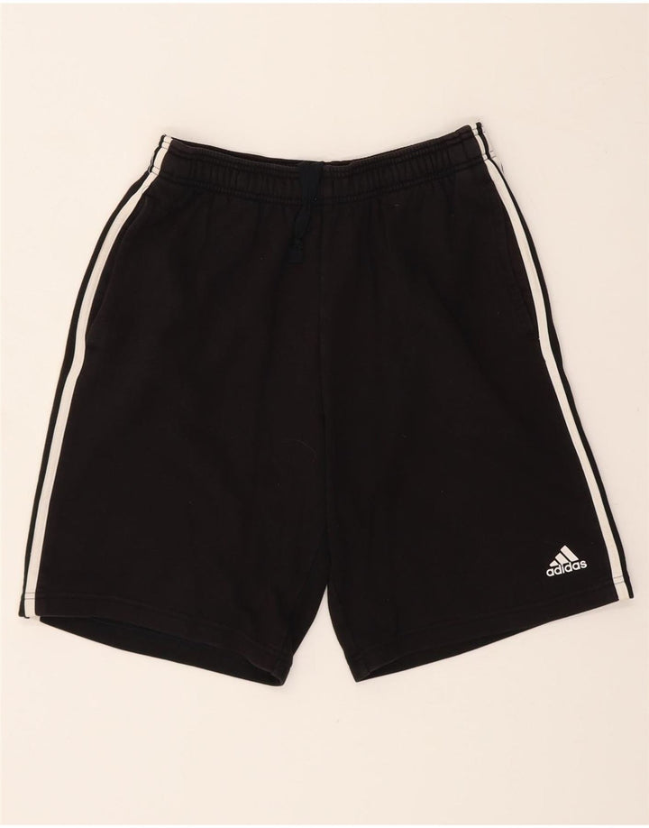ADIDAS Mens Sport Shorts Medium  Black Vintage Adidas and Second-Hand Adidas from Messina Hembry 