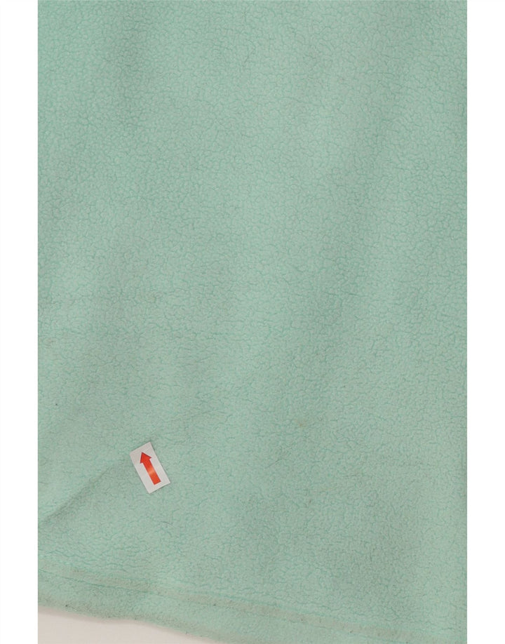 THE NORTH FACE Womens Fleece Jacket UK 14 Medium Turquoise Colourblock Vintage The North Face and Second-Hand The North Face from Messina Hembry 