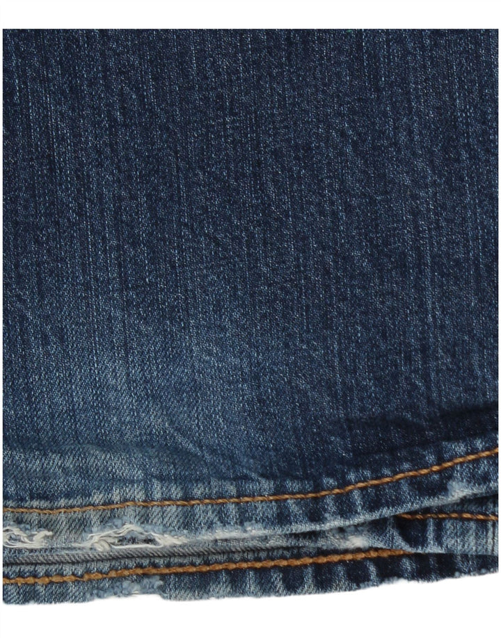 Мужские прямые джинсы Levi's 504 W34 L32 синие, хлопок