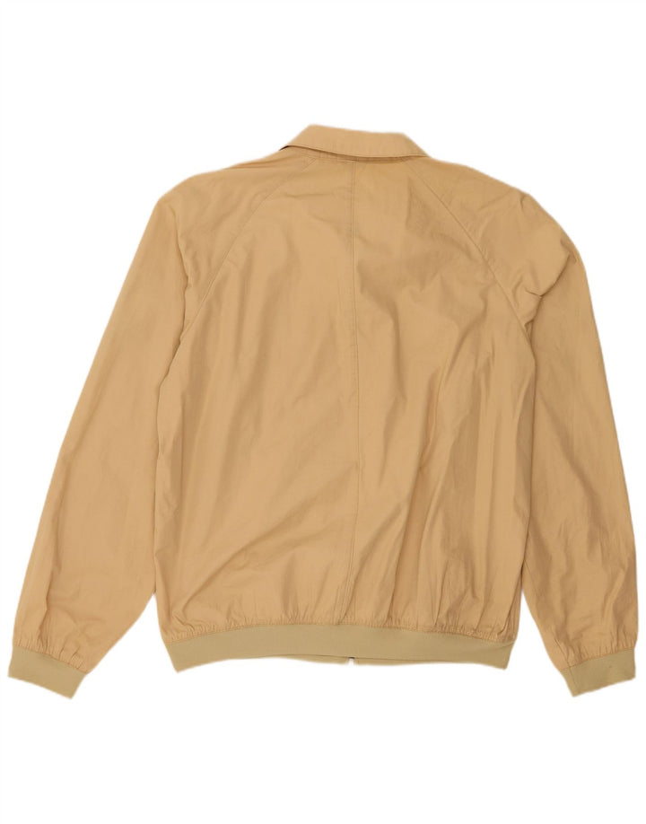 Мужская куртка-бомбер Benetton UK 42 XL, бежевый хлопок