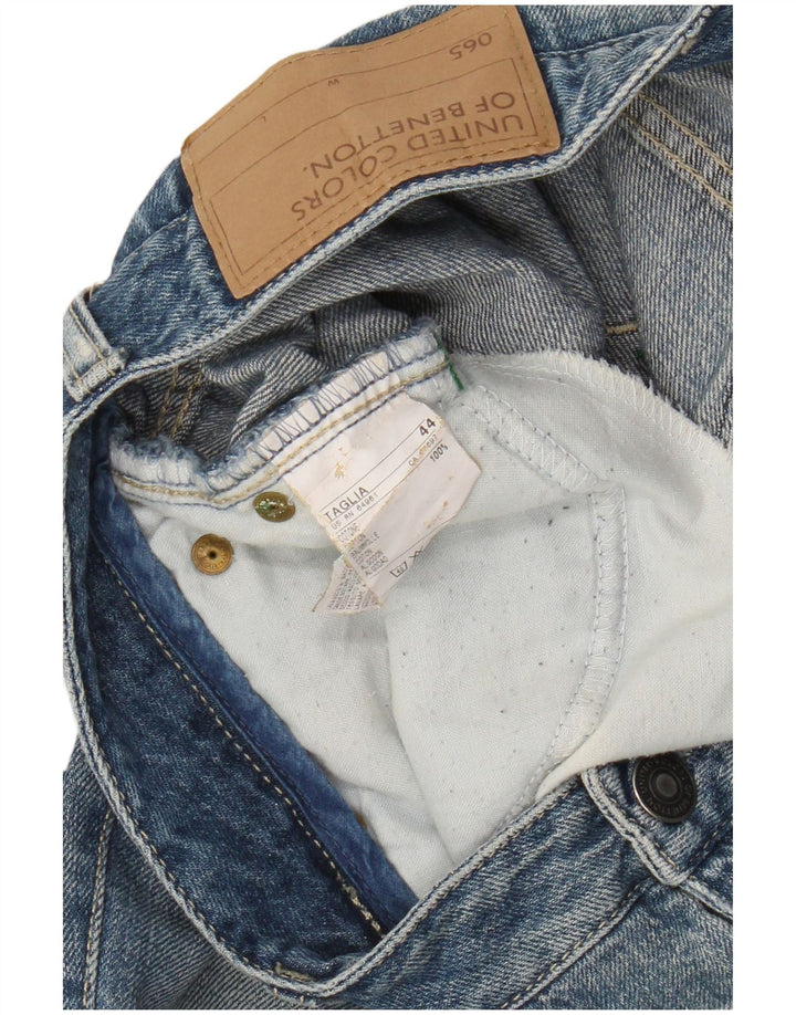 Женские джинсы Benetton Bootcut IT 44 Medium W32 L32 Синие, хлопок