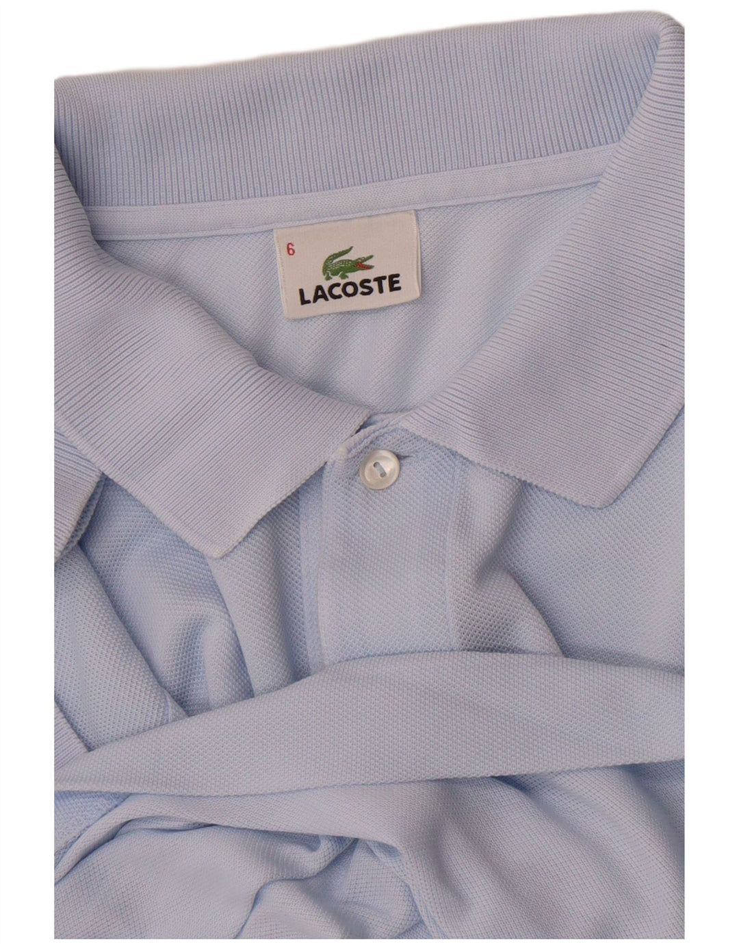 Мужская рубашка-поло Lacoste, размер 6 XL, синяя