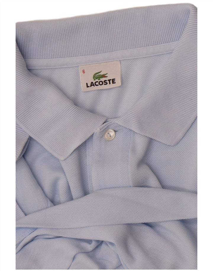 Мужская рубашка-поло Lacoste, размер 6 XL, синяя
