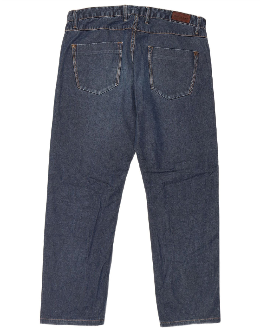 Мужские зауженные джинсы MASSIMO DUTTI EU 44, большие W34 L28, синие
