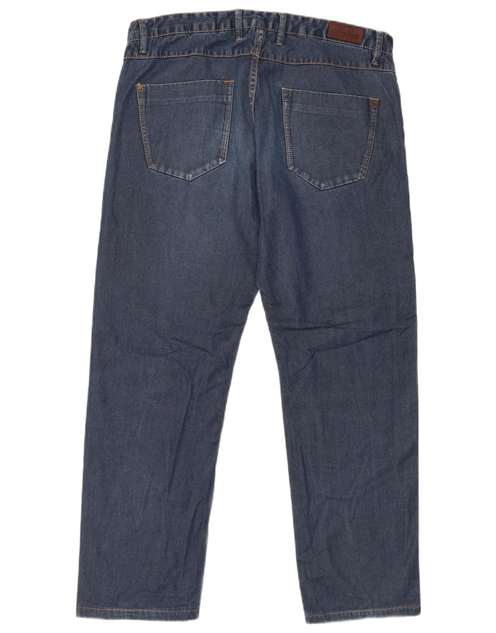 Мужские зауженные джинсы MASSIMO DUTTI EU 44, большие W34 L28, синие
