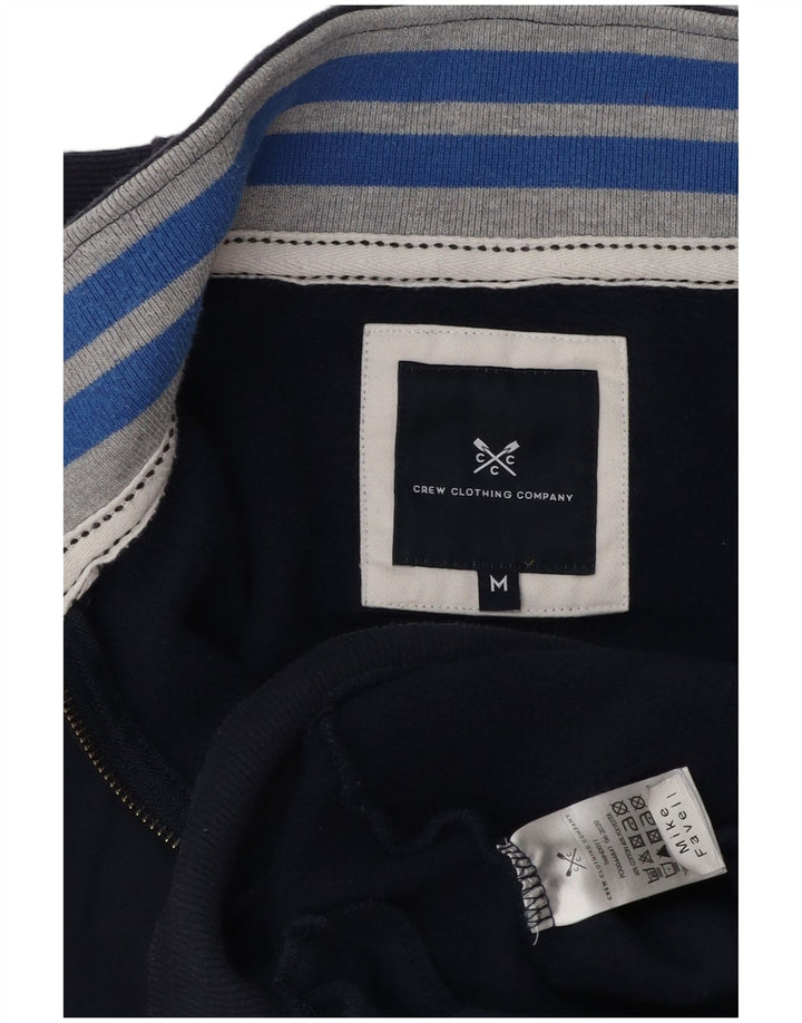 Crew Clothing Мужской спортивный костюм Верхняя куртка Среднего размера Темно-синий Хлопок