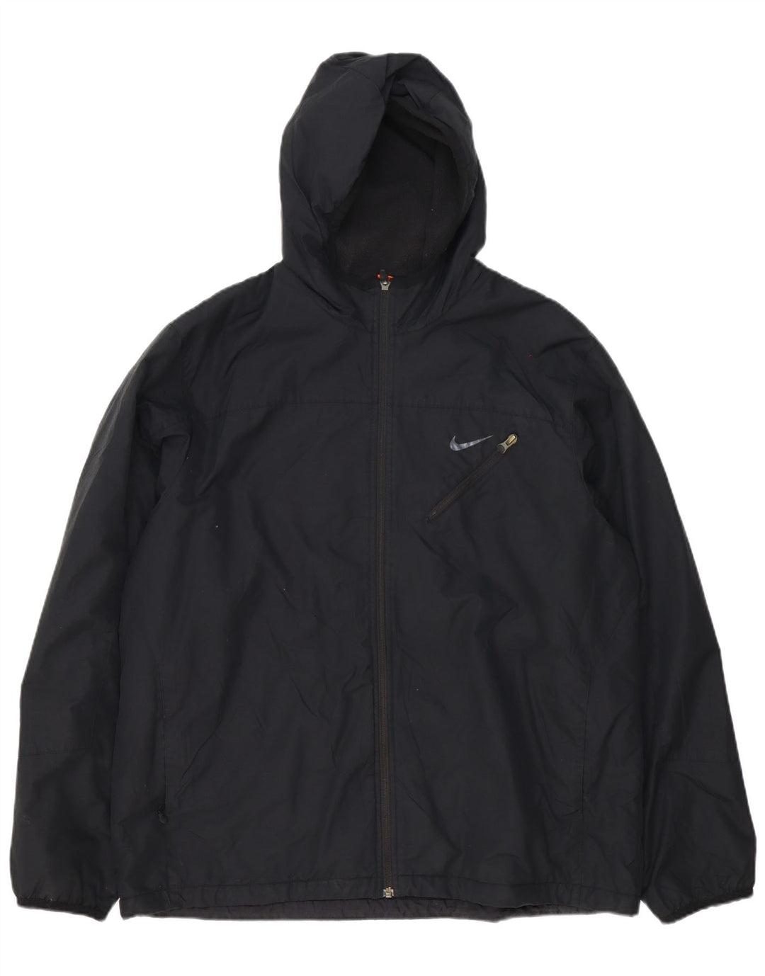 Мужская спортивная куртка с капюшоном Nike UK 46/48 XL, черный полиэстер
