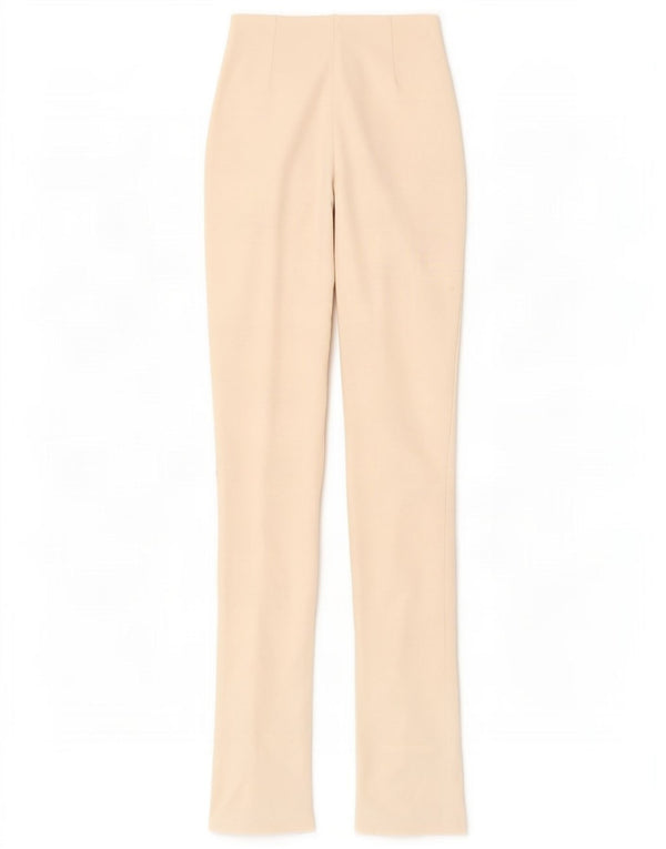 Женские повседневные брюки скинни Zara XS W24 L34, бежевый полиэстер
