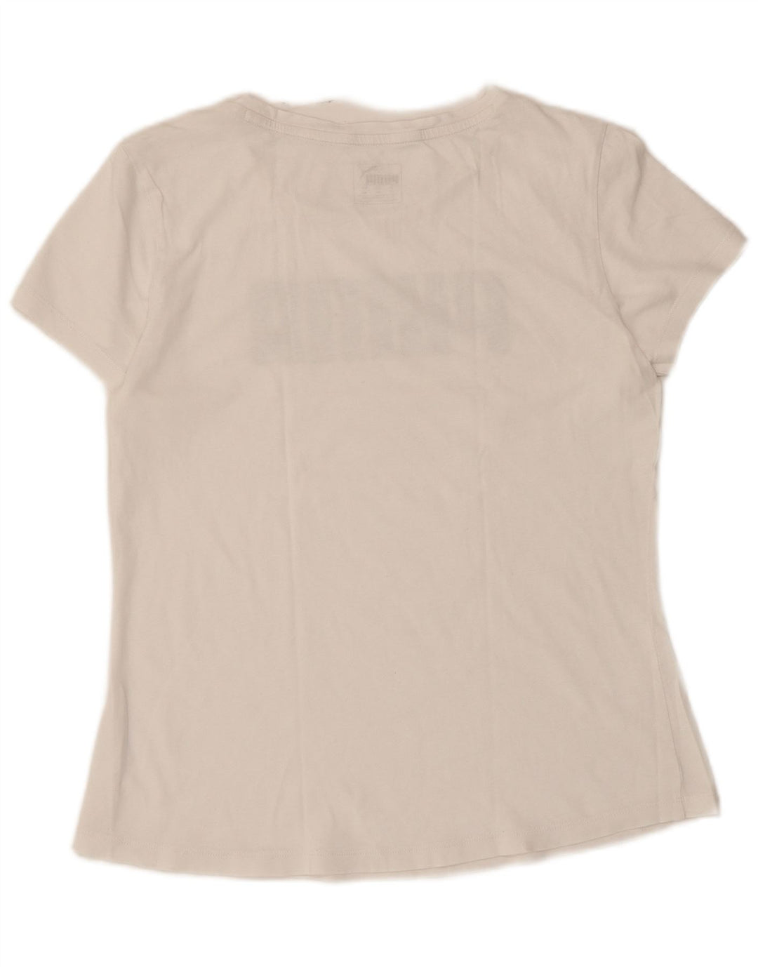 Женская футболка с рисунком Puma Top UK 12, средний белый