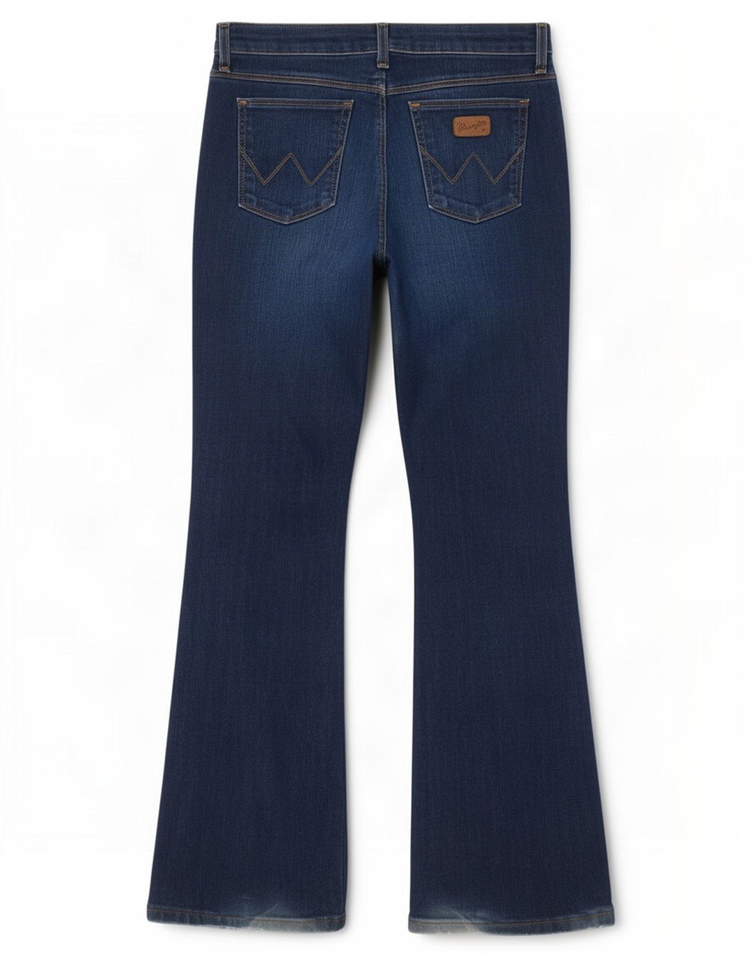 Женские расклешенные джинсы Wrangler W30 L32, синий хлопок