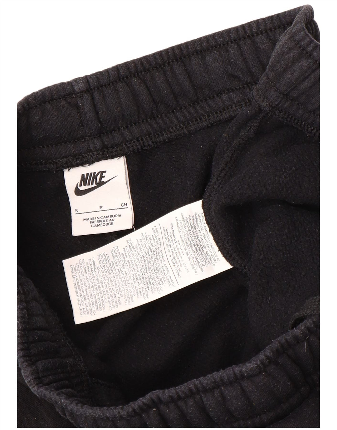 Мужские спортивные брюки-карго Nike, маленькие черные хлопковые брюки-карго