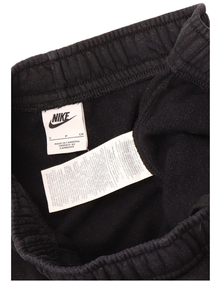 Мужские спортивные брюки-карго Nike, маленькие черные хлопковые брюки-карго
