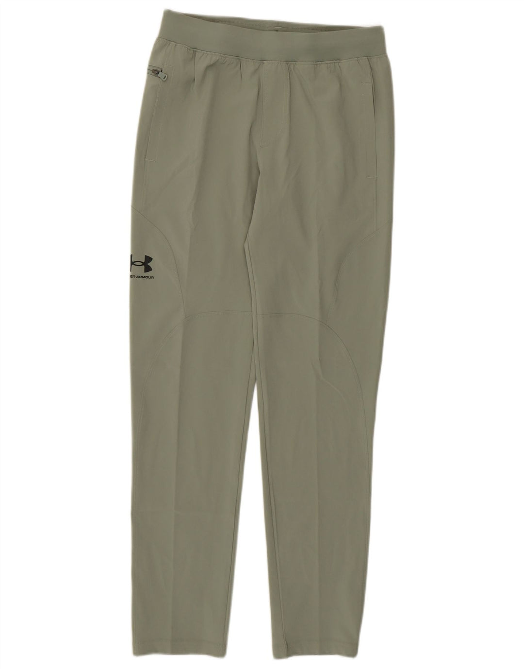 Спортивные брюки Under Armour для мальчиков 11–12 лет, большие зеленые спортивные штаны